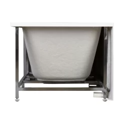 59" Aliyah Acrylic Corner Tub 13 59" Aliyah Acrylic Corner Tub -Home-Bathroom 480860 Aliyah tub WH 59 side MV80