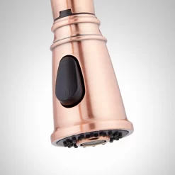 Finnian Pull-Down Kitchen Faucet -Home-Bathroom 481709 finnian single kitchen faucet antique copper sprayer Detail160