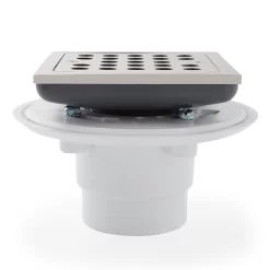Menlo Square Shower Drain -Home-Bathroom 481862 Menlo shower drain BN 412 side MV110 scaled