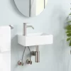 Cromwell Retangular Porcelain Wall-Mount Sink