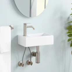 Cromwell Retangular Porcelain Wall-Mount Sink