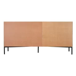 72" Devora Double Console Vanity - Port Gray - Vanity Cabinet Only -Home-Bathroom 482231 devora vanity port gray 72 back MV90 scaled