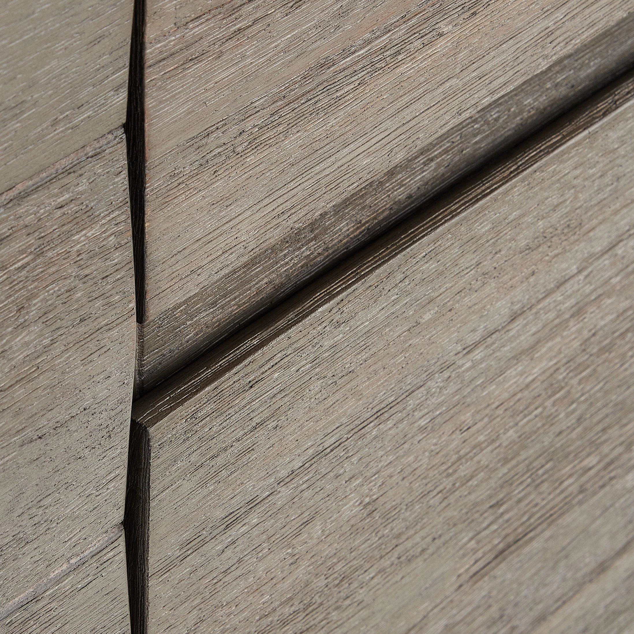 72" Devora Double Console Vanity With Rectangular Undermount Sinks - Port Gray 9 72" Devora Double Console Vanity With Rectangular Undermount Sinks - Port Gray - Image 9