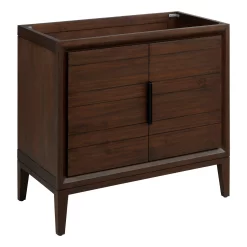 36" Aliso Teak Vanity - Java - Vanity Cabinet Only