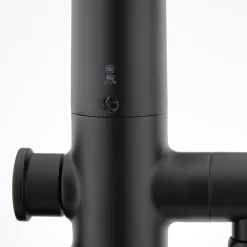 Berwyn Freestanding Tub Faucet With Hand Shower - Matte Black -Home-Bathroom 482811 berwyn fs tub faucet MB badge Detail160 scaled