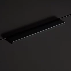 48" Dita Wall-Mount Vanity With Rectangular Undermount Sink - Black -Home-Bathroom 482867 dita vanity black 48 pull Detail170 2 scaled