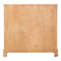 36" Quen Vanity With Left Offset Rectangular Undermount Sink - Driftwood Brown -Home-Bathroom 482895 quen vanity driftwood brown 36 back MV90 1 scaled