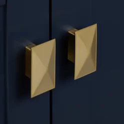 72" Quen Vanity - Midnight Navy Blue - Vanity Cabinet Only -Home-Bathroom 482902 quen vanity midnight navy blue 72 knob Detail160