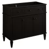 36" Elmdale Vanity - Charcoal Black - Vanity Cabinet Only