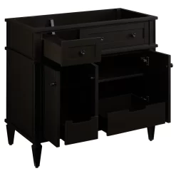 36" Elmdale Vanity With Undermount Sink - Charcoal Black 14 36" Elmdale Vanity With Undermount Sink - Charcoal Black -Home-Bathroom 483564 elmdale vanity charcoal black 36 open MV70 1 scaled