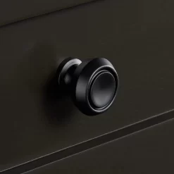 60" Elmdale Double Vanity With Undermount Sinks - Charcoal Black -Home-Bathroom 483565 elmdale vanity charcoal black 60 knob Detail160 1 scaled