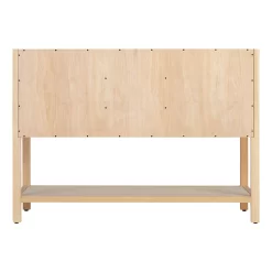 48" Robertson Vanity With Rectangular Undermount Sink - Unfinished -Home-Bathroom 483610 robertson vanity unfinished 48 back MV90 1 scaled