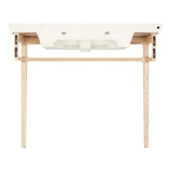 Olney Console Sink With Wood Stand - Light Ash -Home-Bathroom 483748 olney console stand light ash back MV80 scaled