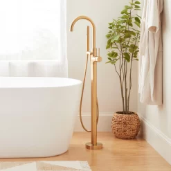 Lexia Freestanding Tub Faucet With Hand Shower