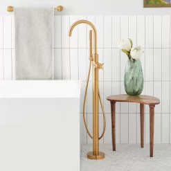 Vassor Freestanding Tub Faucet With Hand Shower