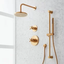 Vassor Pressure Balance Shower System With Slide Bar And Hand Shower