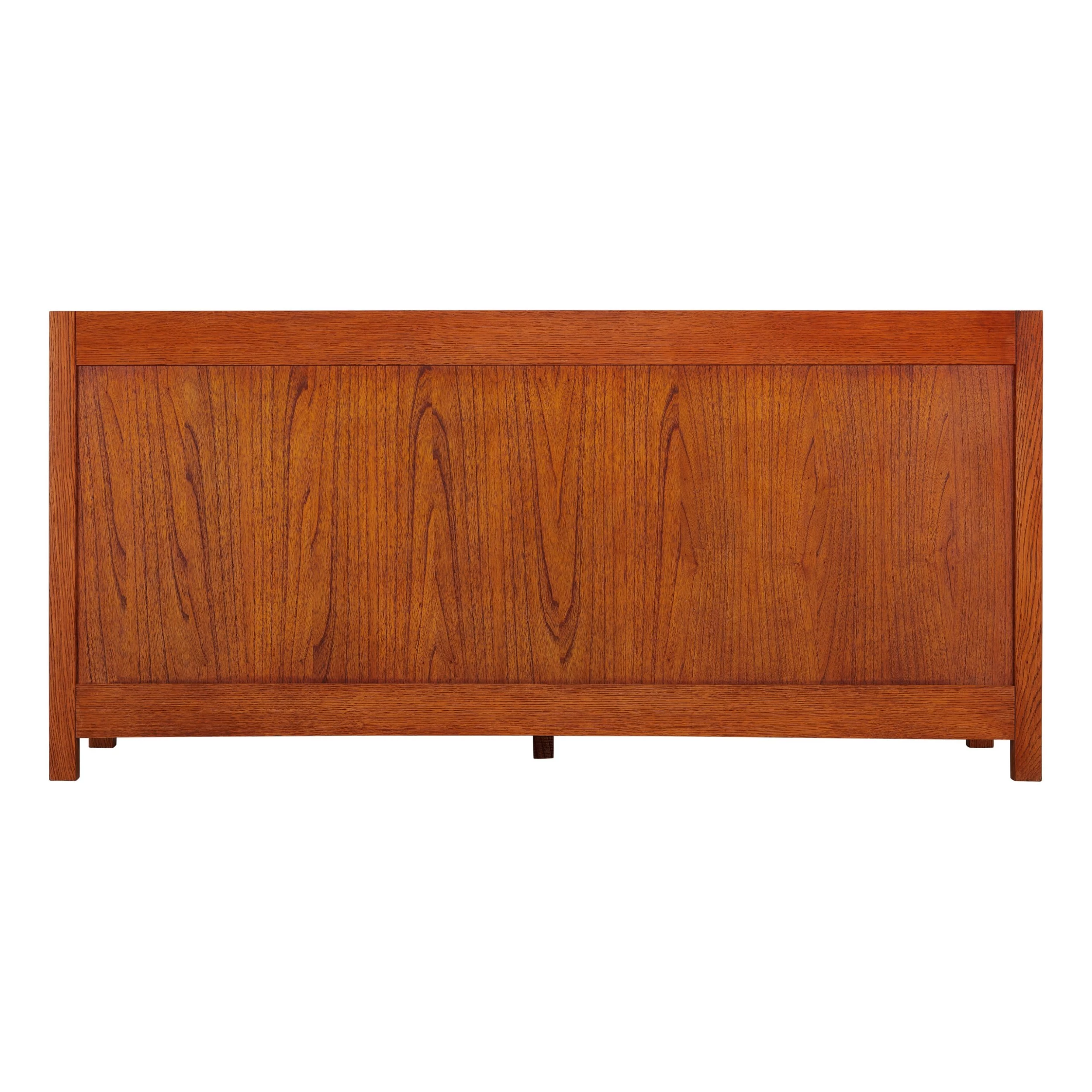 72" Maybeck Double Vanity With Rectangular Undermount Sinks - Tinted Oak 7 72" Maybeck Double Vanity With Rectangular Undermount Sinks - Tinted Oak - Image 7