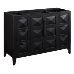 48" Holmesdale Vanity - Black - Vanity Cabinet Only