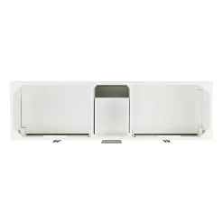 72" Holmesdale Vanity - Bright White - Vanity Cabinet Only -Home-Bathroom 484516 holmesdale vanity bright white 72 top MV80 1 scaled