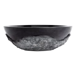 Tarryton Granite Vessel Sink - China Black 10 Tarryton Granite Vessel Sink - China Black -Home-Bathroom 484617 tarryton vessel sink china black left side MV80