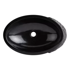 Tarryton Granite Vessel Sink - China Black 13 Tarryton Granite Vessel Sink - China Black -Home-Bathroom 484617 tarryton vessel sink china black top MV110