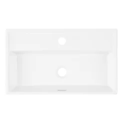 22" Kaisy Modern Porcelain Sink -Home-Bathroom 484632 kaisy sink white 22 top MV100