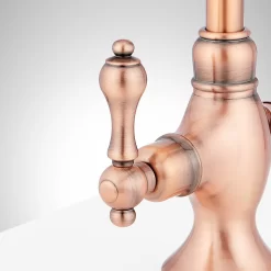 Isabel Single-Hole Gooseneck Bar Faucet -Home-Bathroom 484672 isabel single hole faucet SC handle Detail160