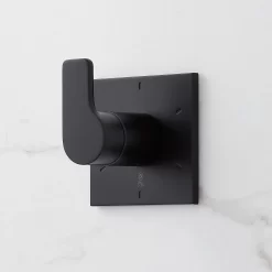 Hibiscus Thermostatic Shower System With Dual Showerheads And Hand Shower 15 Hibiscus Thermostatic Shower System With Dual Showerheads And Hand Shower -Home-Bathroom 484712 hibiscus thermo shower system MB diverter trim MV60