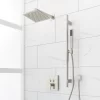 Hibiscus Simple Select Shower System With Slide Bar And Hand Shower