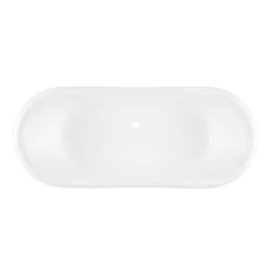 67" Lena Cast Iron Clawfoot Tub - Continuous Rolled Rim - Monarch Feet 14 67" Lena Cast Iron Clawfoot Tub - Continuous Rolled Rim - Monarch Feet -Home-Bathroom 484726 lena tub daisy BN 67 top MV100