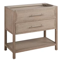 36" Robertson Console Vanity With Rectangular Undermount Sink - Brushed White 15 36" Robertson Console Vanity With Rectangular Undermount Sink - Brushed White -Home-Bathroom 484772 robertson vanity brushed white 36 angle MV60