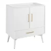 30" Novak Vanity - Bright White - Vanity Cabinet Only