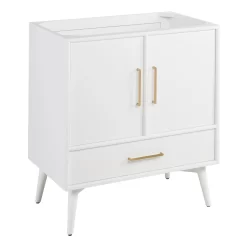 30" Novak Vanity - Bright White - Vanity Cabinet Only