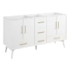 60" Novak Vanity - Bright White - Vanity Cabinet Only