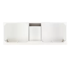60" Novak Vanity With Rectangular Undermount Sinks - Bright White -Home-Bathroom 484993 novak vanity bright white 60 top MV80 1 scaled