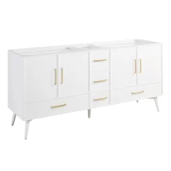 72" Novak Vanity With Undermount Sinks - Bright White -Home-Bathroom 484994 novak vanity bright white 72 angle MV60 1 scaled