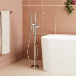 Drea Freestanding Tub Faucet With Hand Shower