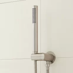 Drea Pressure Balance Shower System With Hand Shower -Home-Bathroom 485233 drea PB system BN hand shower MV70