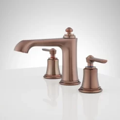 Cooper Widespread Bathroom Faucet -Home-Bathroom 494954 widespread bathroom faucet oil rubbed bronze side