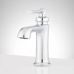 Cooper Single-Hole Bathroom Faucet -Home-Bathroom 494989 single hole bathroom faucet chrome front