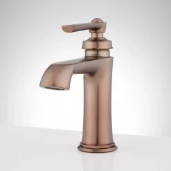 Cooper Single-Hole Bathroom Faucet -Home-Bathroom 494990 single hole bathroom faucet oil rubbed bronze front