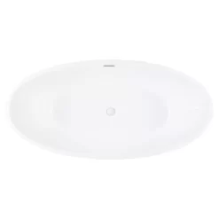 67" Prescot Freestanding Acrylic Tub -Home-Bathroom 503834 acrylic apron tub top