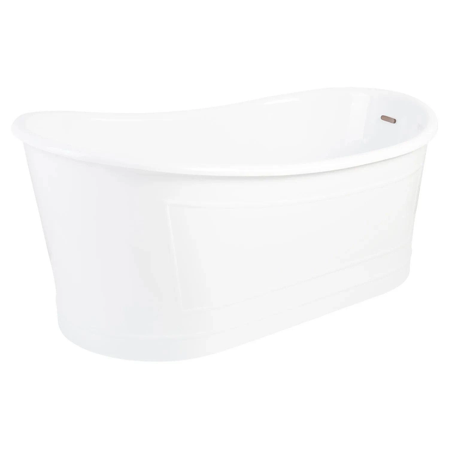 66" Royston Acrylic Freestanding Slipper Tub 3 66" Royston Acrylic Freestanding Slipper Tub - Image 3