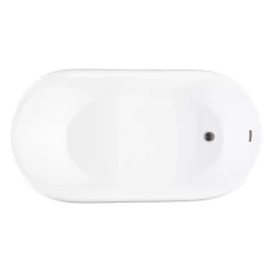 66" Royston Acrylic Freestanding Slipper Tub 15 66" Royston Acrylic Freestanding Slipper Tub -Home-Bathroom 503847 acrylic apron tub top