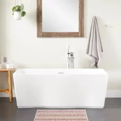 63" Veria Acrylic Freestanding Tub