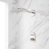 Luna Simple Select Thermostatic Shower System With 3-Function Shower Head - Brushed Nickel