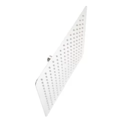 Modern Square Rainfall Shower Head With Rounded Corners - 2.5 GPM -Home-Bathroom 524700 shower head brushed nickel 3q scaled