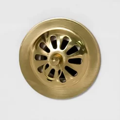 Daisy Wheel Overflow Cover With Bolt -Home-Bathroom 535 pb