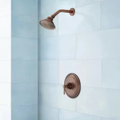 Wall-Mount Windom Shower Set With Modern Lever Handle