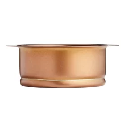 3 1/2" Stainless Steel, Kitchen Garbage Disposal Flange And Stopper - Bronze 5 3 1/2" Stainless Steel, Kitchen Garbage Disposal Flange And Stopper - Bronze -Home-Bathroom SH 453543 stainless steel kitchen garbage disposal flange stopper bronze front